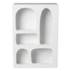Xenos Vakkenkasten|Wandkasten-5 vakkenkast Zaha organic - MDF - 65x45x15 cm