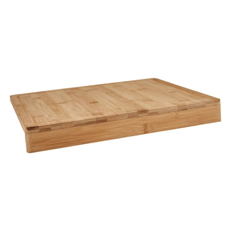 Xenos Snijplanken|Keukengerei-Aanrechtplank - bamboe - 43x34x5 cm
