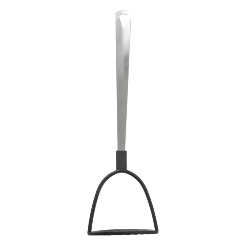 Xenos Keukengerei-Aardappelstamper London - zilverkleurig - 34 cm