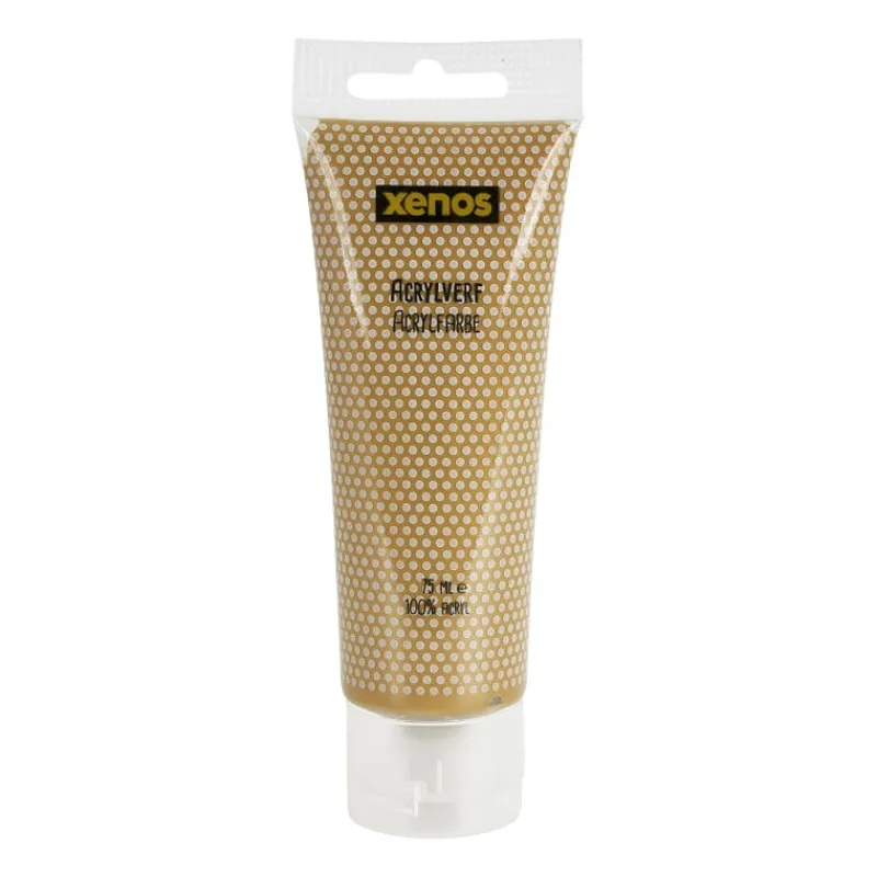Xenos Verf-Acrylverf goud - 75 ml