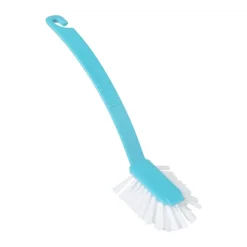 Xenos Afwasborstels-Afwasborstel recycled - diverse kleuren - 26 cm