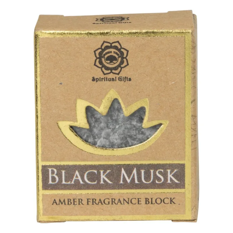 Xenos Huisparfum-Amberblokje - black musk