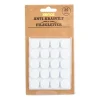 Xenos Viltjes-Anti-krasvilt - wit - set van 20