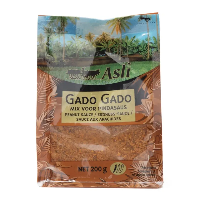 Xenos Indonesische Keuken|Kruiden En Specerijen-Asli Gado Gado - mix voor pindasaus - 200g