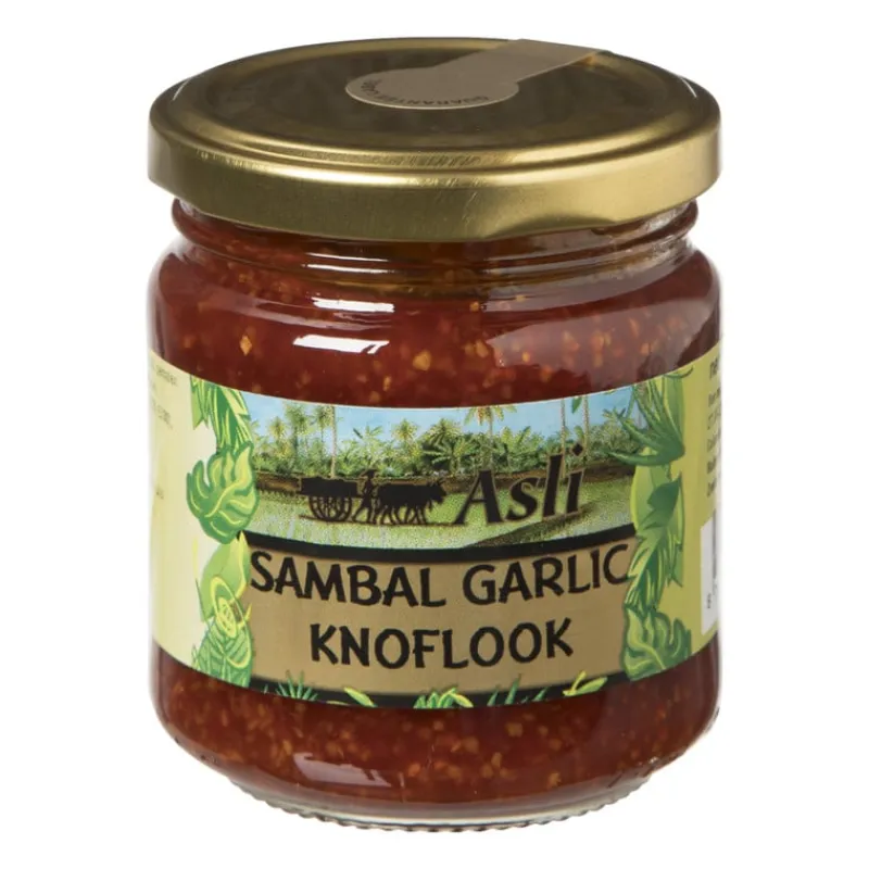 Asli Indonesische Keuken|Kruiden En Specerijen-sambal knoflook - 225 gram