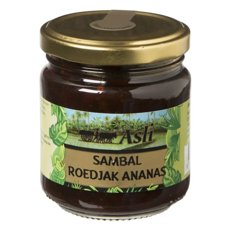 Asli Indonesische Keuken|Kruiden En Specerijen-sambal roedjak ananas - 225 gram
