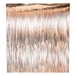 Xenos Backdrop|Verjaardagen-Backdrop - roségoudkleurig - 180x200 cm