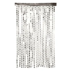 Xenos Backdrop|Slingers-Backdrop slinger met sterren - 200x120 cm - diverse varianten