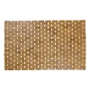 Xenos Badmatten-Badmat bamboe - 50x80 cm - met anti-slip strips