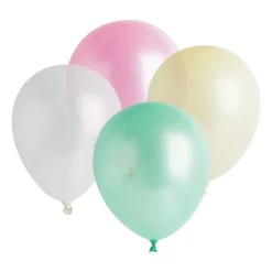 Xenos Ballonnen-Ballonnen - multikleur - set van 8