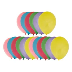 Xenos Ballonnen|Kinderfeestjes-Ballonnen gekleurd - 20 stuks