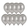 Xenos Ballonnen|Bruiloft-Ballonnen metallic - zilver - set van 9