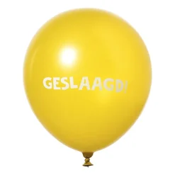 Xenos Ballonnen-Ballonnenset geslaagd - set van 10