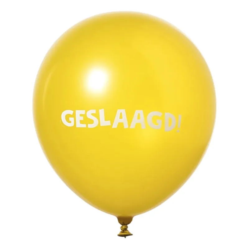 Xenos Ballonnen-Ballonnenset geslaagd - set van 10