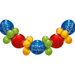 Xenos Ballonnen|Slingers-Ballonslinger met Happy Birthday - meter