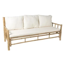 Xenos Bankjes-Bamboe bank Padang - 3-zits - 80x180x70 cm