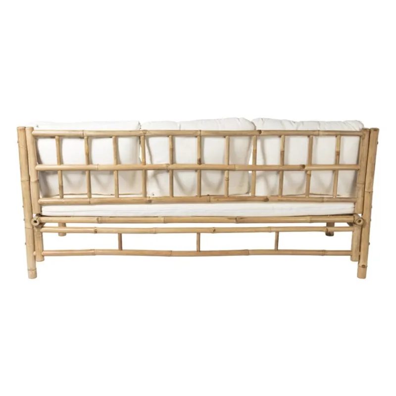 Xenos Bankjes-Bamboe bank Padang - 3-zits - 80x180x70 cm