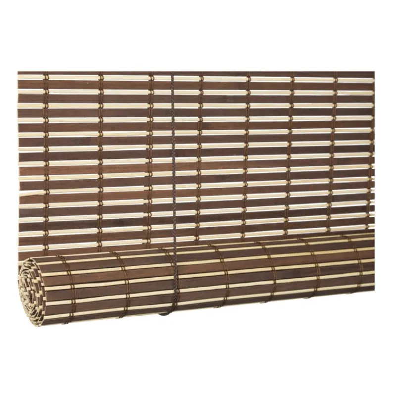 Xenos Rolgordijnen-Bamboe rolgordijn - bruin - 120x180 cm