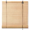 Xenos Rolgordijnen-Bamboe rolgordijn - naturel - 60x130 cm