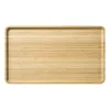 Xenos Dienbladen-Bamboe tray groot - bruin - 1.8x44x25.5 cm