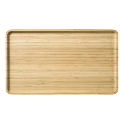 Xenos Dienbladen-Bamboe tray groot - bruin - 1.8x44x25.5 cm