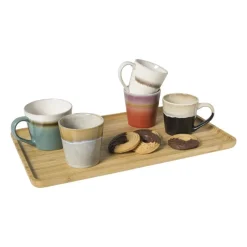 Xenos Dienbladen-Bamboe tray groot - bruin - 1.8x44x25.5 cm