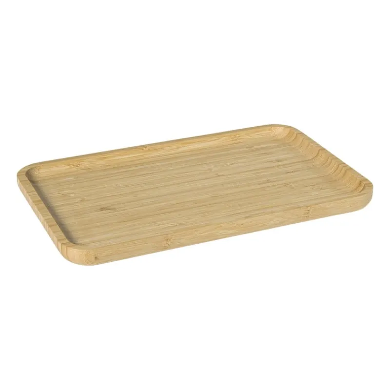 Xenos Dienbladen-Bamboe tray klein - bruin - 1.8x28x18 cm