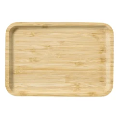 Xenos Dienbladen-Bamboe tray klein - bruin - 1.8x21x14.5 cm