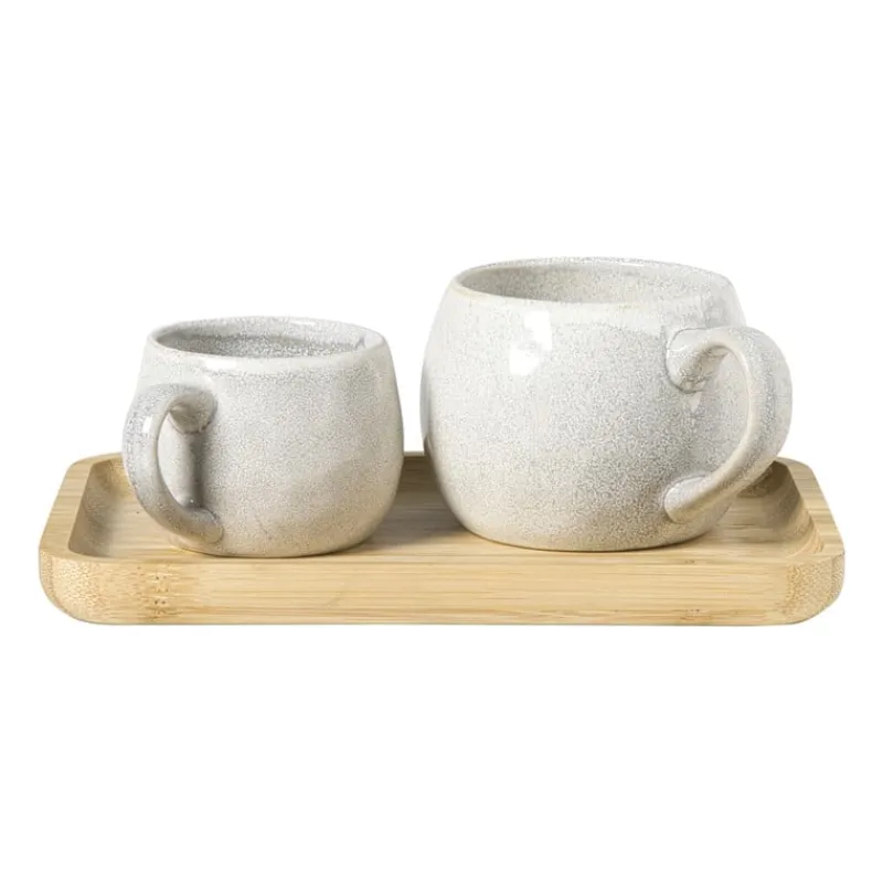 Xenos Dienbladen-Bamboe tray klein - bruin - 1.8x21x14.5 cm
