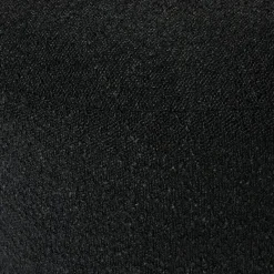 Xenos Bankjes-Bank Sara bouclé - zwart - 45x120x44 cm