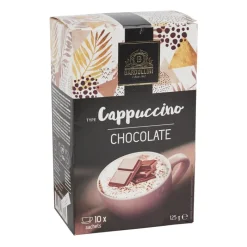 Xenos Chocolademelk|Koffie-Bardollini cappuccino - choco - 8 zakjes