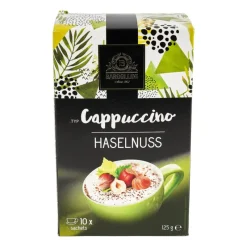 Xenos Koffie-Bardollini cappuccino - hazelnoot - 8 zakjes