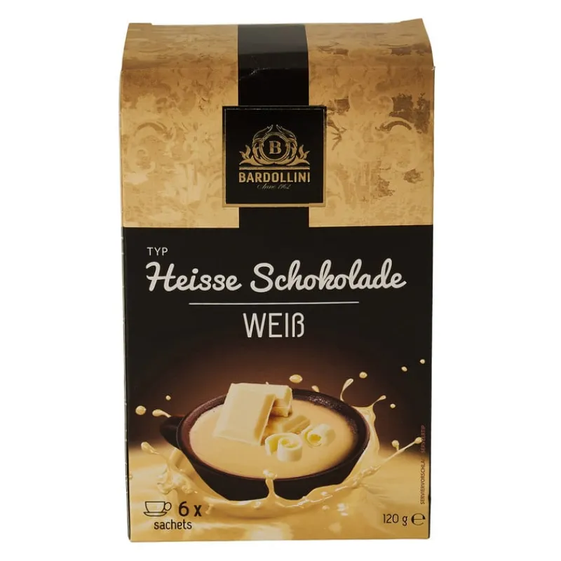 Xenos Chocolademelk-Bardollini witte chocolademelk - 6 zakjes