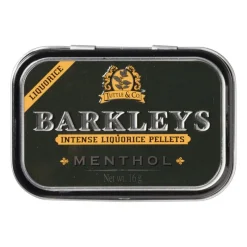 Xenos Snoep-Barkley liquorice - menthol - 16 gram