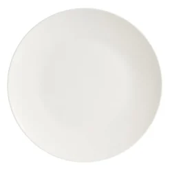 Xenos Borden-Basic dinerbord rond - wit - Ø26.5 cm