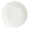 Xenos Borden-Basic ontbijtbord rond - wit - Ø19 cm