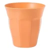 Xenos Buitenservies|Kinderservies-Beker facet - oranje - 250 ml