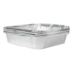 Xenos Barbecue-Bereidingsbak - set van 5 - 5x24.5x24.5 cm