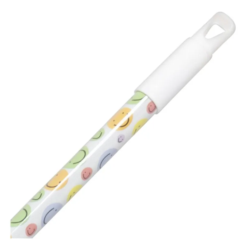 Xenos Bezems-Bezem smiley - 130 cm