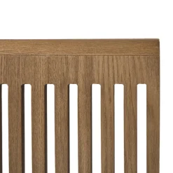 Xenos Bijzettafels-Bijzettafel Japandi klein - bruin - 34x34x29 cm