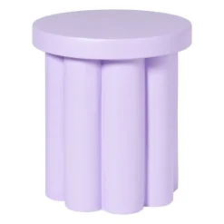 Xenos Bijzettafels-Bijzettafel Malmo - lila - ø40x45 cm