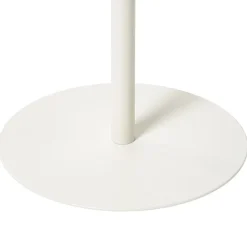 Xenos Bijzettafels-Bijzettafel Mica bloem - wit