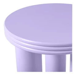 Xenos Bijzettafels-Bijzettafel Stockholm - lila - ø40x45 cm