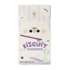 Xenos Koekjes|Snoep-Biscuit stick tokimeki - bosbes - 40 gram