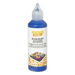 Xenos Verf-Blob verf - blauw - 80 ml