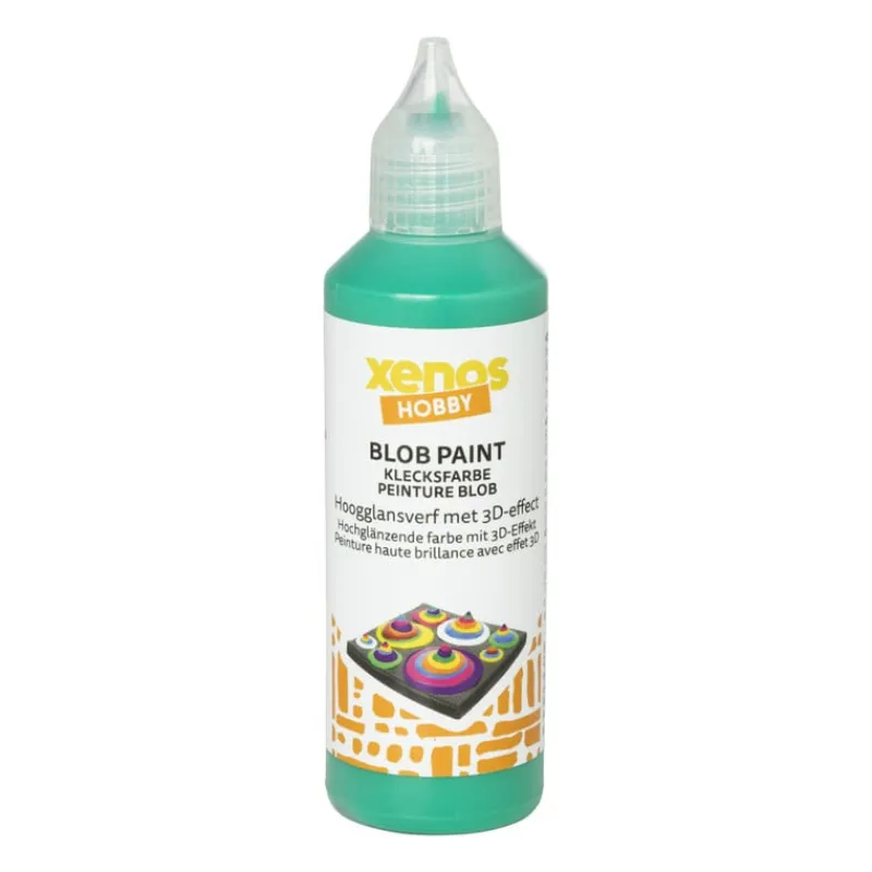 Xenos Verf-Blob verf - groen - 80 ml