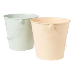 Xenos Bloempotten-Bloempot met hengsel - peach - ø13x11.9 cm