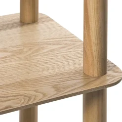 Xenos Boekenkasten|Vakkenkasten-Boekenkast Scandi - naturel - 140x80x30 cm