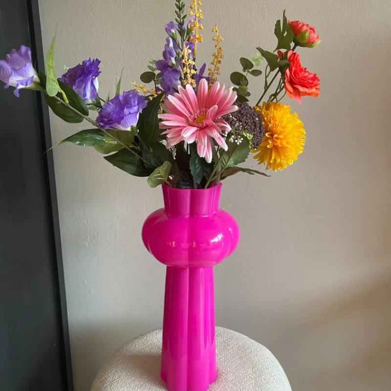 Xenos Kunstbloemen-Boeket kunstbloemen - multikleur - 60 cm