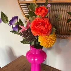 Xenos Kunstbloemen-Boeket kunstbloemen - multikleur - 60 cm
